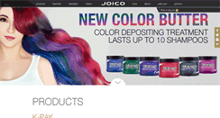 Desktop Screenshot of joico.com