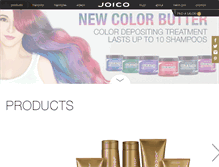 Tablet Screenshot of joico.com