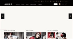 Desktop Screenshot of joico.si