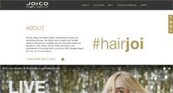 Desktop Screenshot of joico.com.au