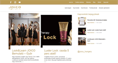 Desktop Screenshot of blog.joico.hu