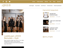 Tablet Screenshot of blog.joico.hu